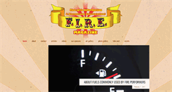 Desktop Screenshot of fireartsmagazine.com