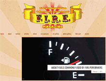 Tablet Screenshot of fireartsmagazine.com